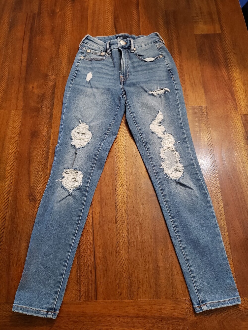 Aeropostale High Rise Curvy Jeans